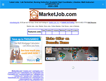 Tablet Screenshot of marketjob.com